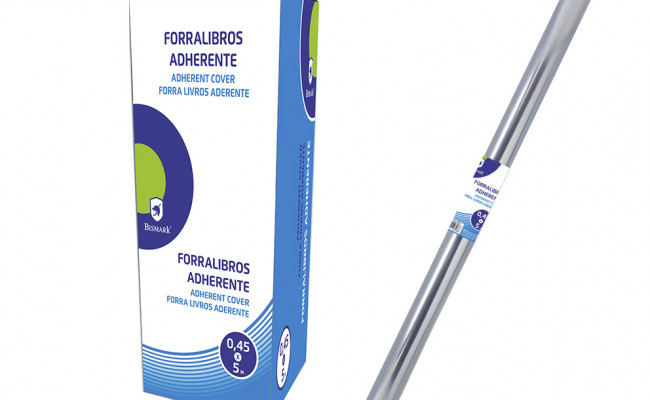 FORRALIBROS ADHERENTE PVC 5M X 45 CM.