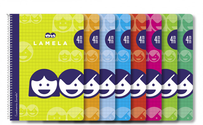 CUADERNO LAMELA 4º C-4 5MM 40H