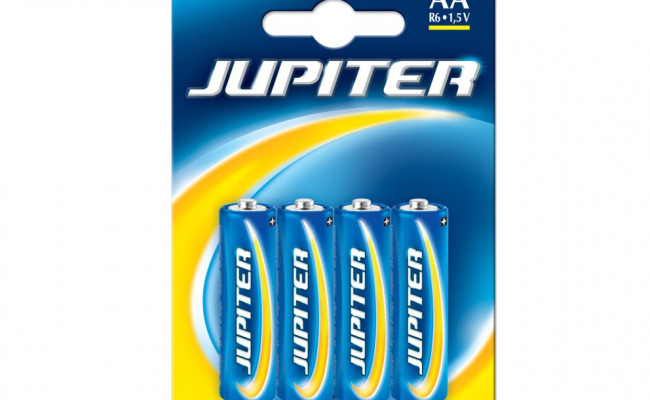 BLISTER 4 PILAS R03 JUPITER