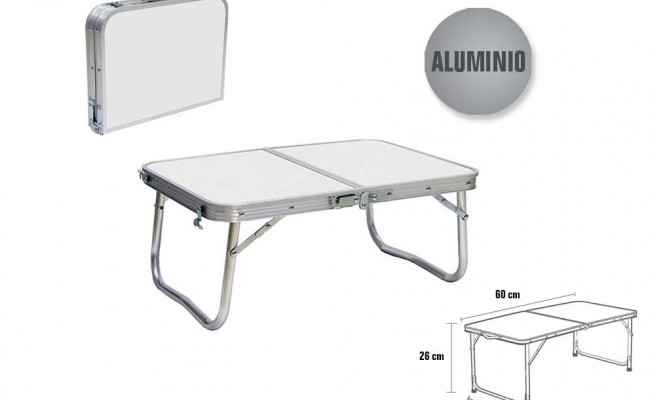 MESA ALUMINIO 60x40x26cm