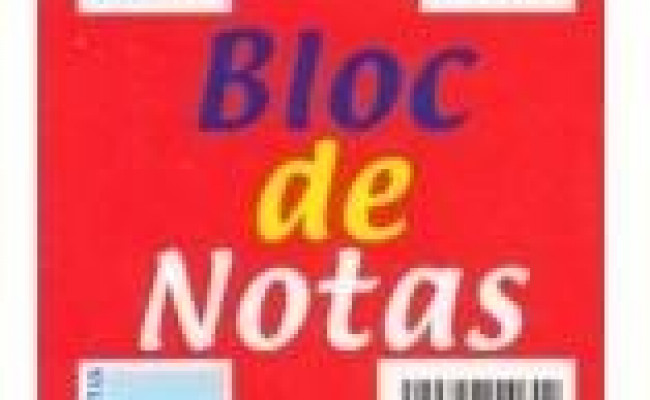 NOTAS BLANCAS ROJAS