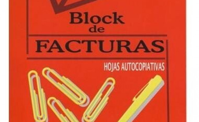 BLOCKS DE FACTURAS