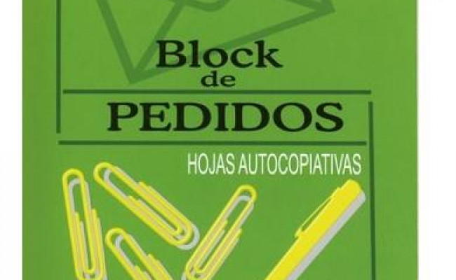 BLOCKS DE PEDIDOS