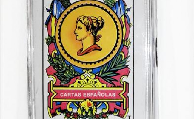 Baraja Cartas Española Naipes 50 Uds 9.6x6.2 Cm 280 Gr