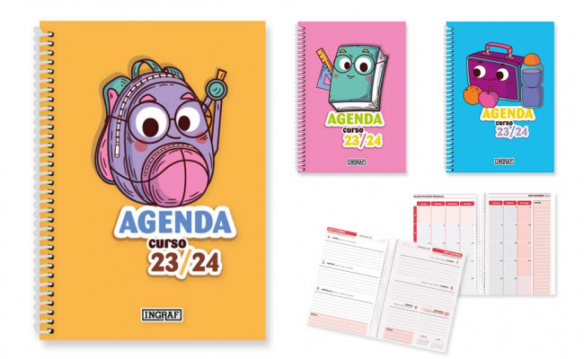 AGENDA ESCOLAR NOTEBOOK 4º S/V CAS 23/24 TAPA PP