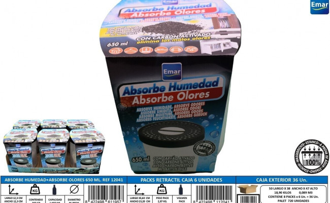 ABSORBE HUMEDAD 650 ML