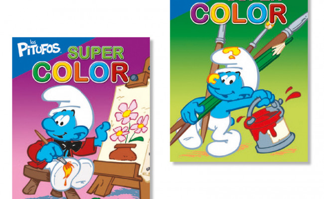 SUPER COLOR LOS PITUFOS