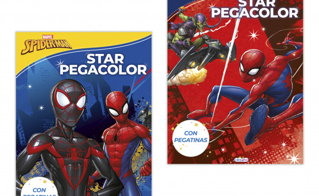 SPIDERMAN STAR PEGACOLOR