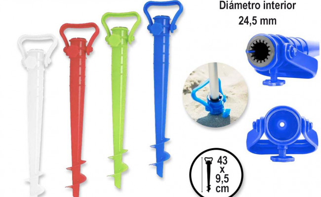PINCHO SOMBRILLA PVC 43*9.5cm