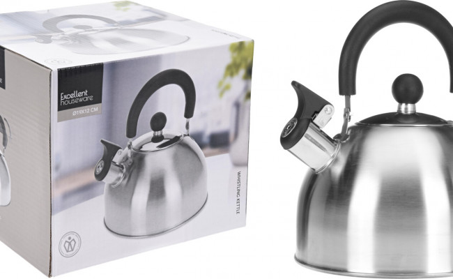 TETERA 2.5L. ACERO INOX