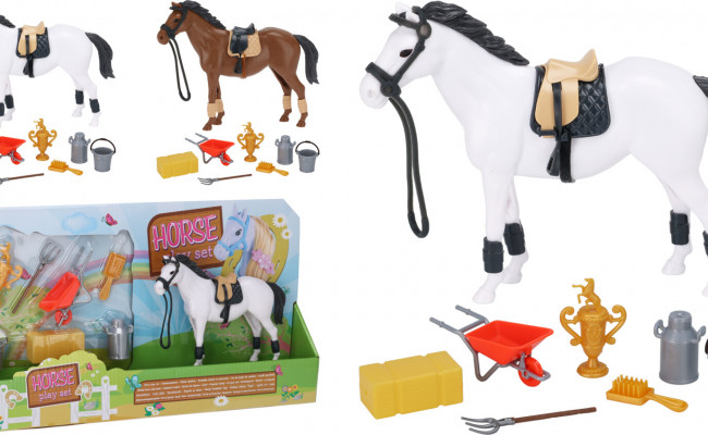 SET CABALLOS ANIMALES