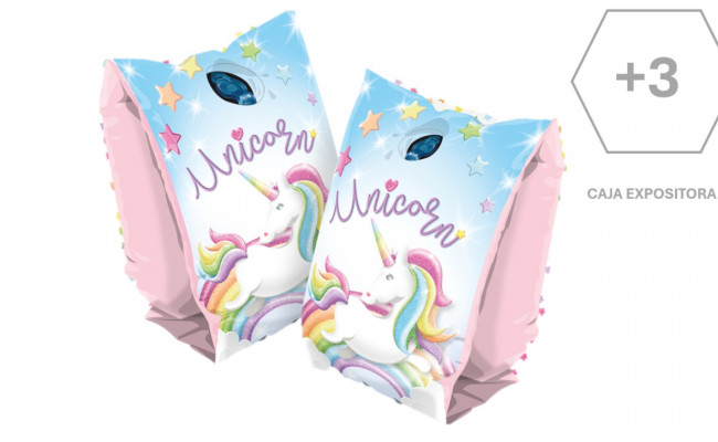 MANGUITOS  UNICORNIO 25*15CM