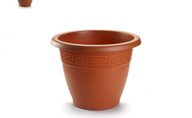 MACETA  REDONDA 18CM