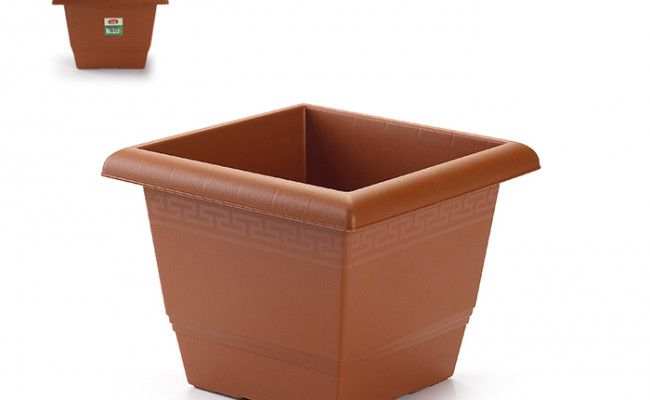 MACETA CUADRADA 20CM