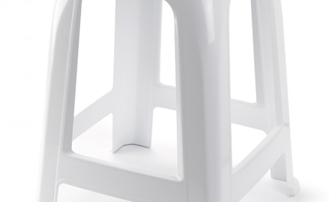 TABURETE BLANCO