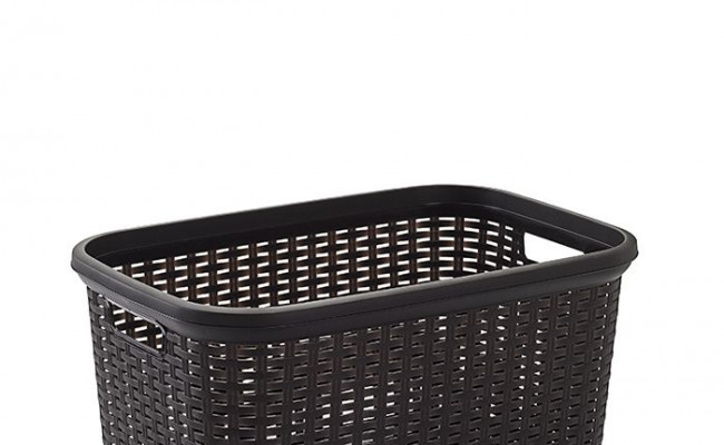 CESTA ROPA MIMBRE 56*36 MARRON