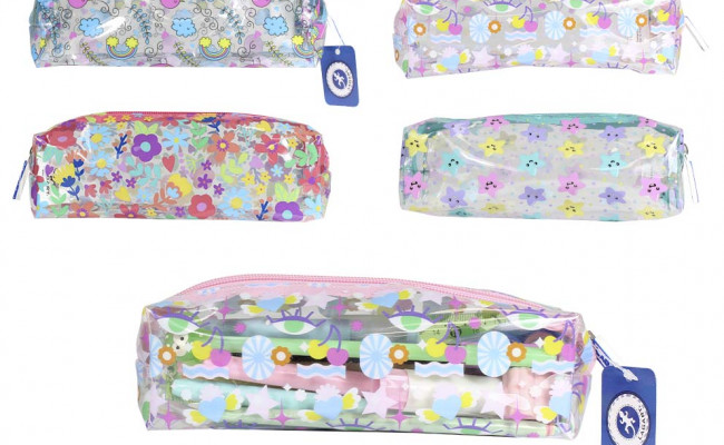 PORTATODO PVC TRANSPARENTE FANTASY