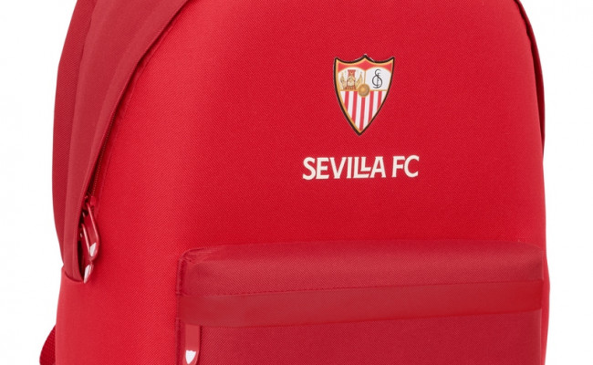 MOCHILA DOBLE PORTATIL 15,6"+USB RE AGUA SEVILLA FC
