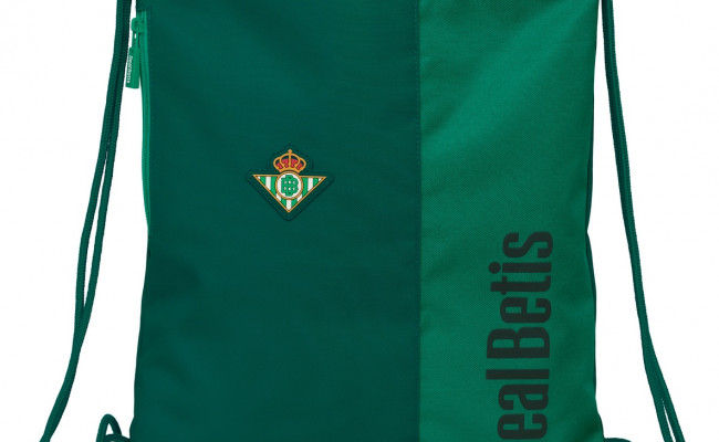 SACO DEPORTIVO CREMALLERA RES AGUA REAL BETIS BALOMPIE