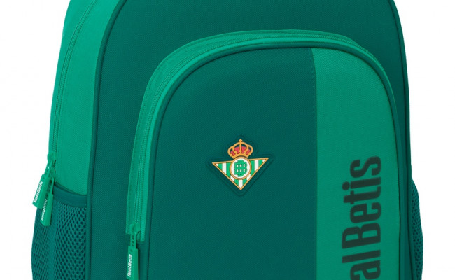 MOCHILA JUNIOR ADAPT.CARRO RESIS AGUA REAL BETIS BALOMPIE